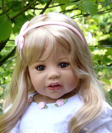 Реалистичная кукла Воскресенье блондинка от автора Monika Levenig от Master Piece Dolls