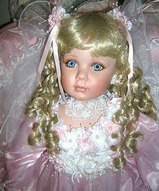 Фарфоровая кукла,коллекционная кукла - Саванна