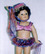 Мулатка кукла Танцовщица АА от автора Monika Levenig от Master Piece Gallery фарфор 2