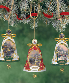 Рождественские колокола от автора Thomas Kinkade от Bradford Exchange