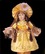 Французская кукла девочка Флора от автора Christine et Cecile от Mundia Collection 1