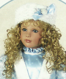 Снегурочка от автора Virginia Turner от Turner Dolls