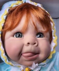 Эмоциональная кукла Самый милый мальчик от автора Bonnie Chyle от Doll Maker and Friends
