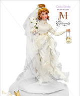 Фарфоровая кукла - Невеста Селия