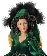 Музыкальная кукла Скарлетт О’Хара, коллекционная кукла, Унесённые ветром - Скарлетт О’Хара "Как королева"