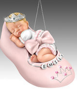 маленькие фигурки принцессы, фигурка младенца купить, подарок на рождение  - Рождена принцессой