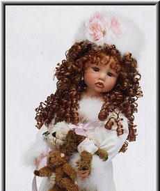 Кукольный наряд "Снежная королева" от автора Linda Rick от Doll Maker and Friends