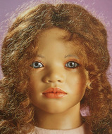 Коллекционная кукла, винтажная кукла, виниловая кукла, интерьерная кукла - Немецкая кукла Lona