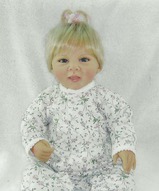 Коллекционная кукла, кукла младенец, виниловая кукла, кукла дочке - Кукла реборн младенец Стасси