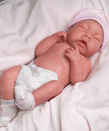 Спящая кукла младенец - Боже храни детей