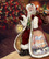 Дед Мороз с подарками от автора Thomas Kinkade от Ashton-Drake 1