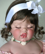 Коллекционная кукла виниловая  - Сладкий персик