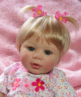 Силиконовая кукла младенец - Lexie Blonde