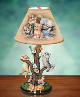 Коллекционные предметы декора - Светильник с котятами