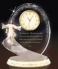 Часы "Следы во времени". от автора  от Bradford Exchange