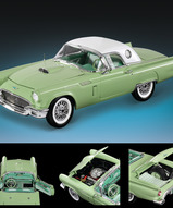 масштабные модели автомобилей, коллекционные модели автомобилей, модели старинных авто, эксклюзивные фигурки машин, - 1957 Ford Thunderbird 