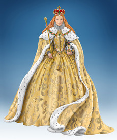 Королева Елезавета I от автора  от Bradford Exchange