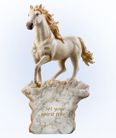 Конь Дух Свободы от автора  от Bradford Exchange