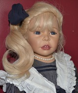Коллекционная кукла виниловая - Savanya 