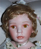 Коллекционная кукла, большая кукла, интерьерная кукла,  - Фарфоровая кукла балерина Brandy 