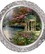 Коттедж Эверетта. 3 вида от автора Thomas Kinkade от Bradford Exchange 1