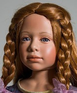 Фарфоровая кукла коллекционная - Саманта