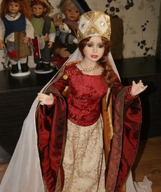 Анабель из Средневековья от автора Brigitte von Messner от Другие фабрики кукол