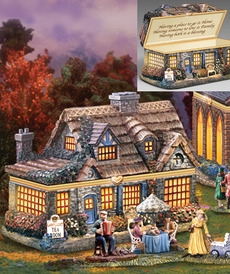 Шкатулка Уют в доме от автора Thomas Kinkade от Bradford Exchange