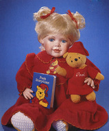 Коллекционные куклы фарфоровые - Время читать сказки