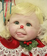 Коллекционная кукла к Рождеству - Рождественская