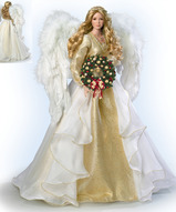 Фарфоровая кукла коллекционная  - Викторианский ангел