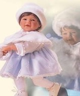 Миниатюрные куклы коллекционные  - Алексис фигуристка