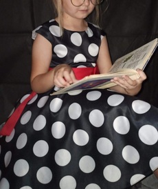 Платье для куклы Горошинка от автора  от Другие фабрики кукол