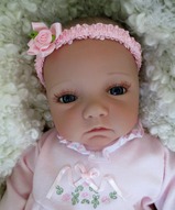 Виниловая кукла младенец, коллекционная кукла - Нежное сердечко