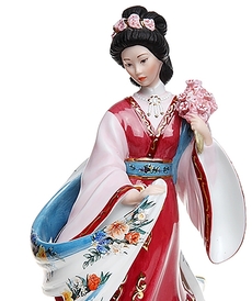 Японская принцесса - цветение сливы, гейша от автора Lena Liu от Franklin Mint