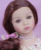 Коллекционная кукла виниловая - Таня и 2 наряда
