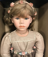 Фарфоровая кукла коллекционная - Ванесса
