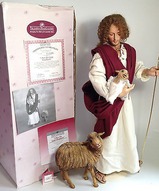 Коллекционная кукла религиозной темы - Добрый пастырь