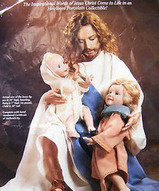 Коллекционная кукла религиозной темы  - Пусть маленькие дети приходят ко мне