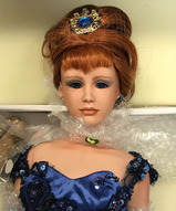 Фарфоровая кукла коллекционная - Лили-Марина