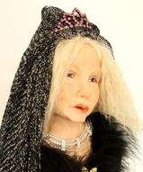 Авторская кукла ведьма из частной коллекции - Ведьма ООАК