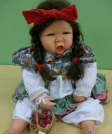 куклы коллекционные, немецкие куклы, интерьерная кукла - Эмоциональная кукла Маленькая плакса