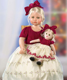 Платье для куклы от автора  от Другие фабрики кукол