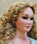 кукла коллекционная, интерьерная кукла, кукла в подарок - Фарфоровая кукла королева моря