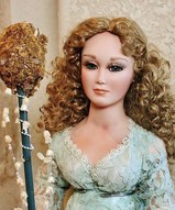 кукла коллекционная, интерьерная кукла, кукла в подарок - Фарфоровая кукла королева моря
