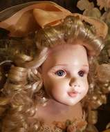 Полностью фарфоровая кукла, кукла коллекционная, интерьерная кукла - Коллекционная кукла Настоящее Волшебство