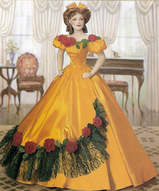 Фарфоровые куклы знаменитости - Belle Watling 