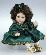 Маленькие фарфоровые куклы - Амайя праздничная