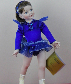 Маленькая фигуристка от автора  от Другие фабрики кукол