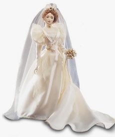 Невеста Лилли Gibson Girl от автора Maryse Nicole от Franklin Mint